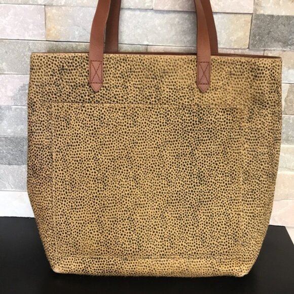 MADEWELL Genuine Calf Hair Med.Transport Tote(2) - Picture 6 of 12